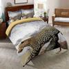 Printed Snow Leopard Bedding Set Bedclothes Winter Duvet Cover Sets KidsTwin Full Queen King Bedroom Set Housse De Couette New