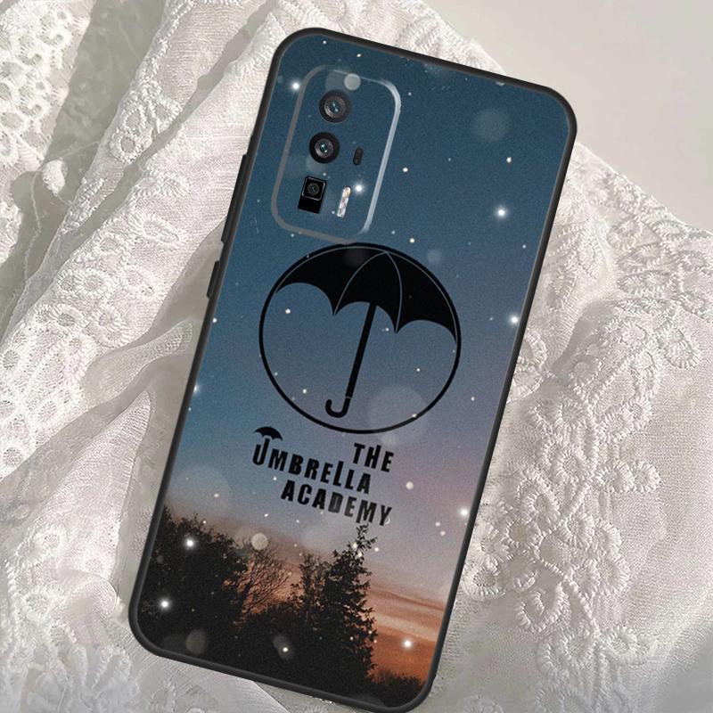Umbrella Academy Logo Case For Xiaomi 14T Pro 13T 12T 11T 13 14 Ultra POCO X6 Pro M6 X3 X5 M5s F3 F5 F6 Cover