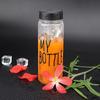 750ML Sports Water Bottle with Straw and Lanyard - Large Capacity, Portable Plastic Cup