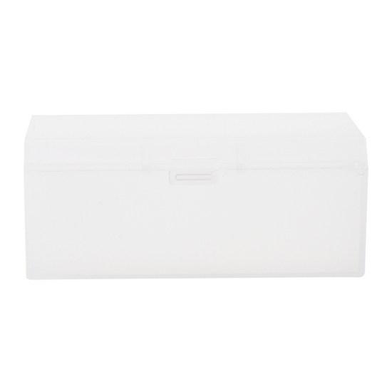 Comet Genomskinlig Plast Fotokort Toppladdare Vis visitkort Förvaringsfodral (4)