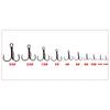 500Pcs High Quality Super Sharp Anchor Hook,Size #1-14# Sea Fishing Hooks Treble Hook Triple Hooks for Fishing Anzol De Pesca