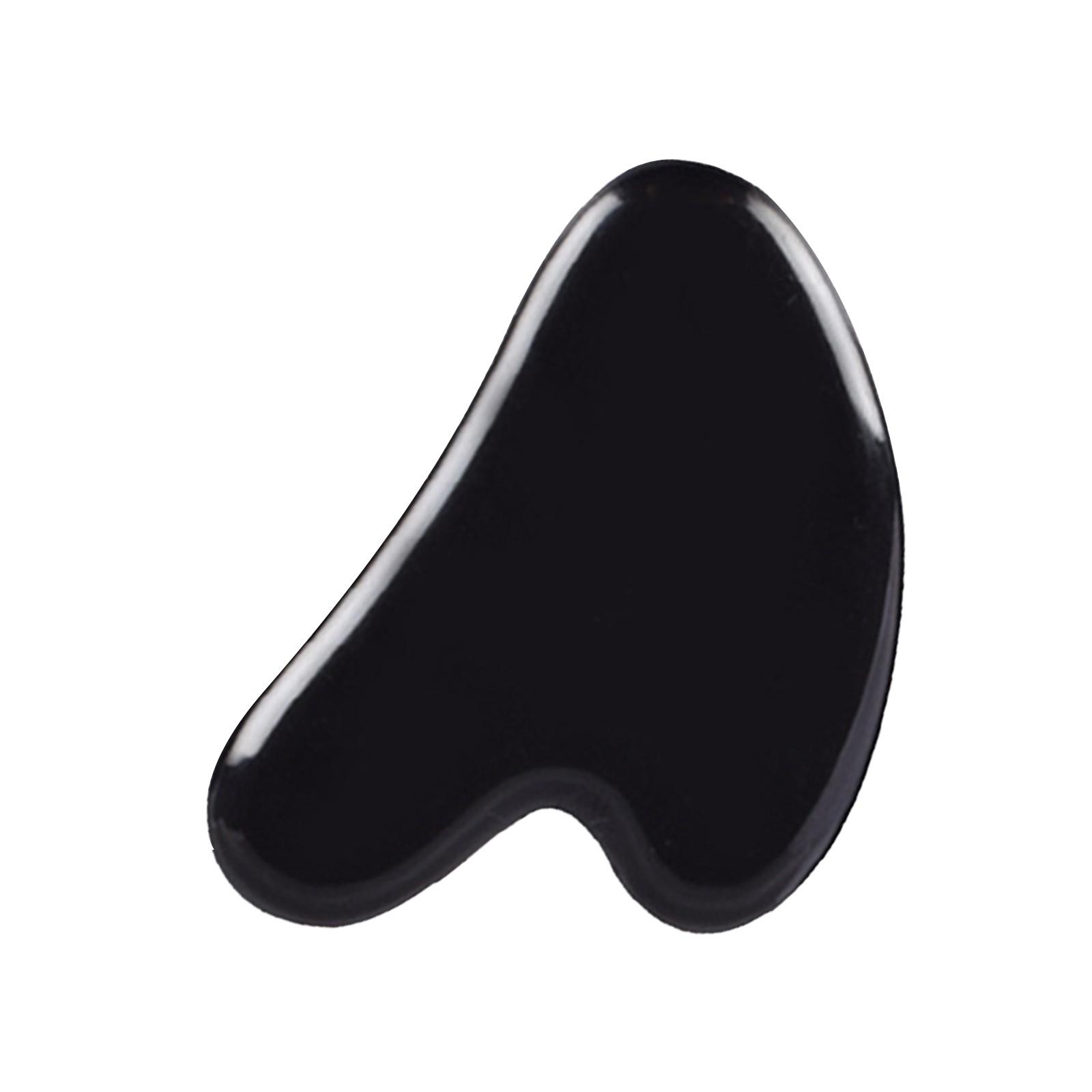 Natural Rose Quartz Stone Guasha Facial Face Neck Body Gua Sha Board Massager