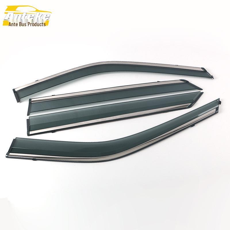 

3D дождевики из нержавеющей стали для Explorer 2020 года: Яркая полоса Дефлектор дождя Отделка Аксессуары