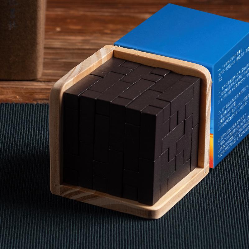 Magic Fight 54: Classical Wooden Luban Kongming Lock - Challenging Educational Toy for Children