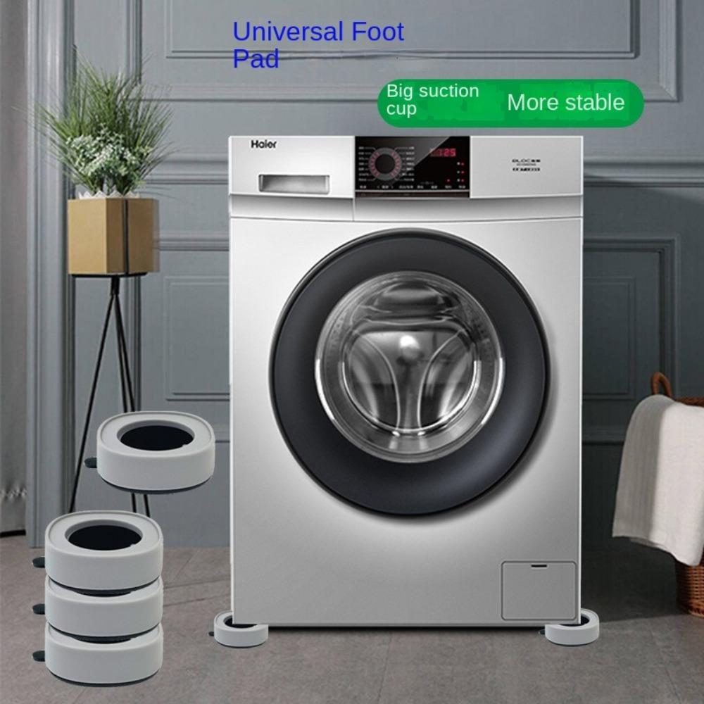 4PCS Strong Adhesive Washing Machine Foot Pad Suction Cup Type Chair Foot Pad  Household