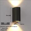 Waterproof Double Head Outdoor Wall Light for Balcony, Terrace, Garden, Doorway, and Aisle - Modern Minimalist Design