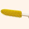 Cat Tongue Comb Ice Cream Design Massage Comb Double Sided Pet Grooming Deshedding Brush for Removing Mats Tangles Loose Fur from The Undercoat