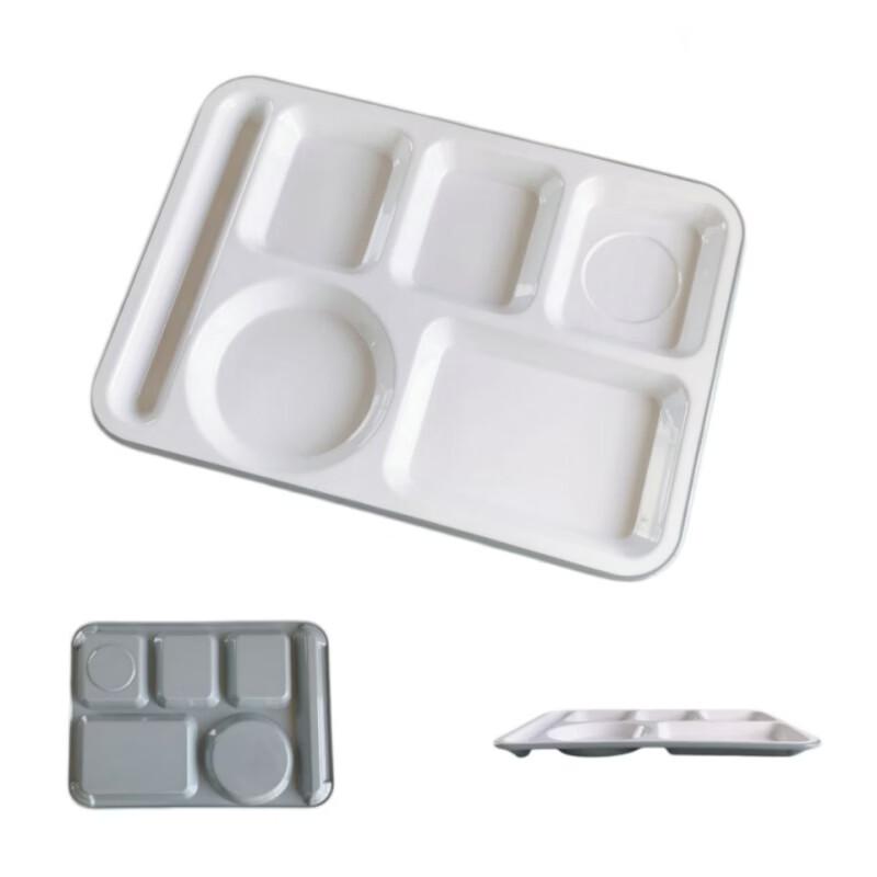 Assiettes repas compartimentées en mélamine DISHJOY