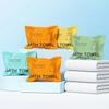 70X140Cm Compressed Bath Towel Thickened And Enlarged Disposable Travel Portable Independent Packaging Non-Woven Bath Towel