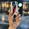EUCQ6 Remote Car Key Case Holder Key Cover for BMW X1 U11 2023 Series 7 735i 740Li I7 G07 X7 LCI XM Auto Accsesories