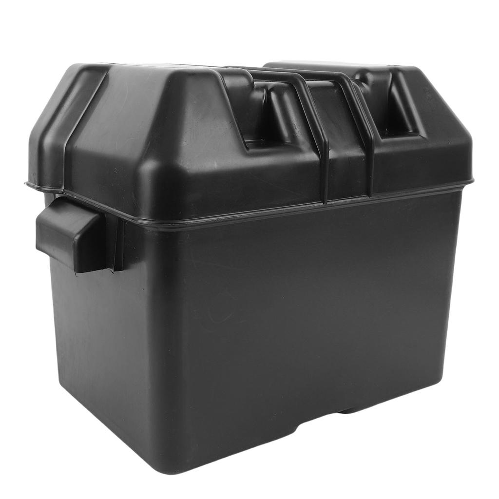 Marine Battery Box Heavy Duty 12V Battery Case with Straps and Hardware for RV Automotive Boat Travel Trailer