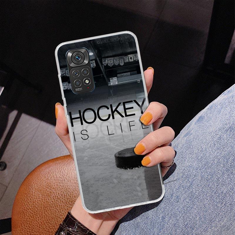

Ice Hockey Rink Sport Phone Case For Xiaomi Redmi Note 15 14 13 12S 12 11 Pro Plus 14S 11S 11E 10 10S 11T 5G Personalized Cover Redmi Note 13 5G
