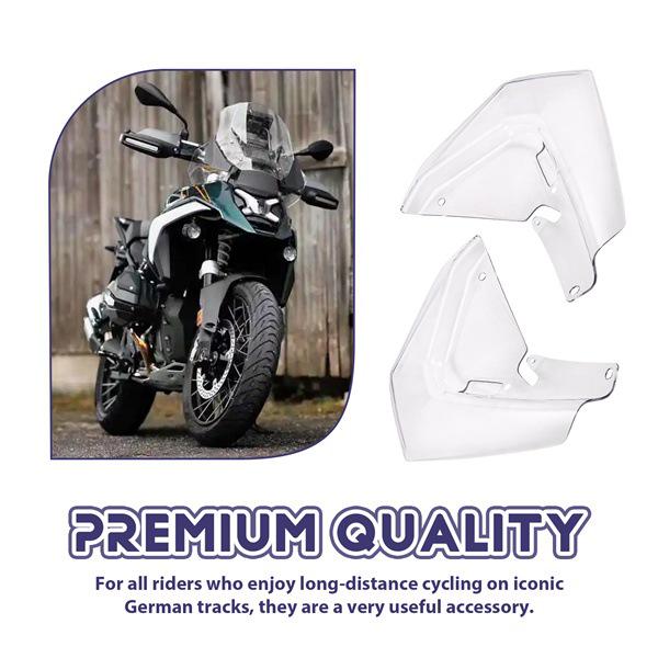 Side Wind Deflector/Spoiler for 23-25 Lb BMW R1300GS Motorcycles