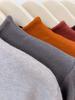 2026 Winter Slim Fit Half-High Neck Knit Sweater - Solid Color Base Layer