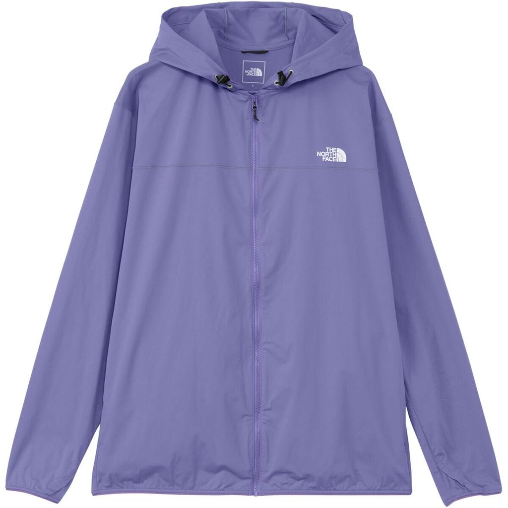 The North Face Sunshade UV Protection Rash Optic Size S Men's Full-Zip Hoodie, Quick-Drying, Lightweight, Guard, Violet,