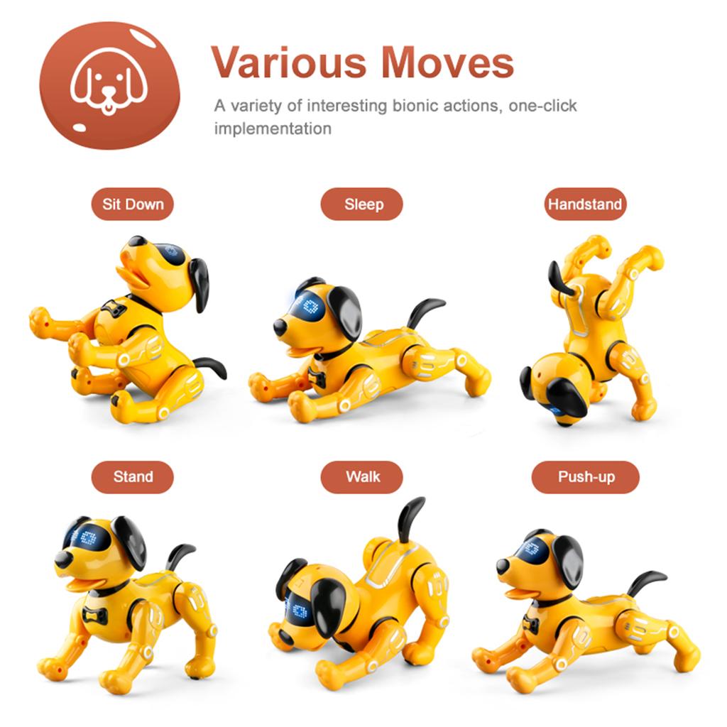 Remote Control Robot Singing and Dancing Intelligent Action Program Robot Dog