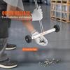 15-Inch Magnetic Sweeper with Wheels Telescoping Magnetic Pickup Tool