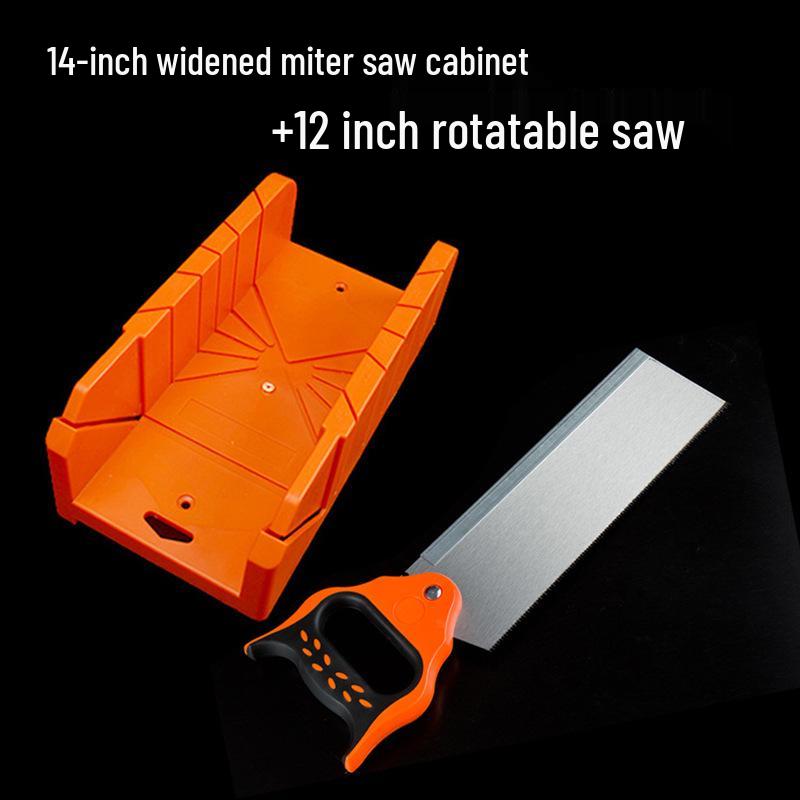 Woodworking Multi-angle Miter Saw with 45° Clamp - Ideal for Precision Cutting