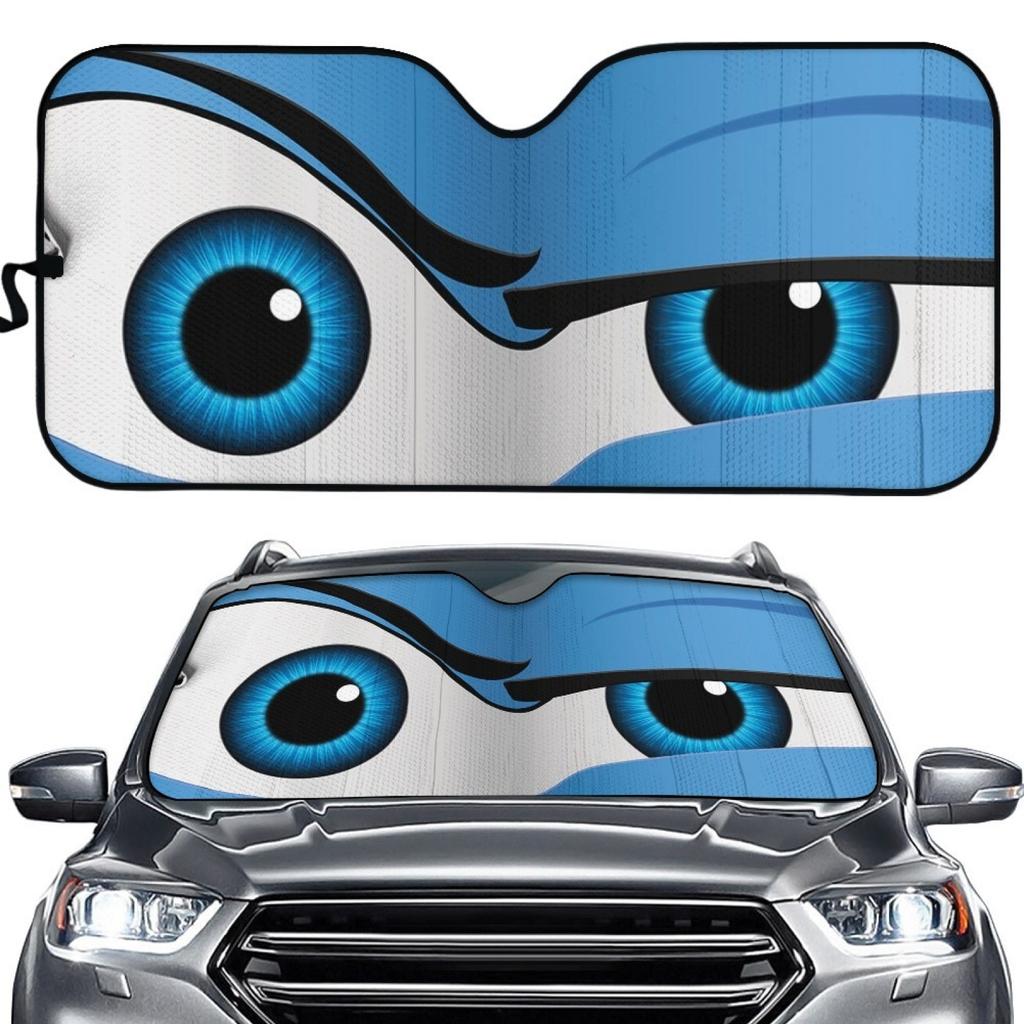 Hot Sale, Puppy Printing, Car Sunshade Logo Sun Block Car Sunshade Block