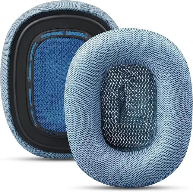 

Replacement Original Mesh Fabric Material/Leather Ear Pads For AirPods Max Headset Magnetic Attraction Headphone Earmuffs Pillow
