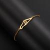 LIKGREAT Stainless Steel Star of David Symbol Bracelet for Men Women Charm Double Bracelets Jewelry Valentine's Day Gift 2025