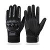 Touchscreen Motorcycle Gloves, Hard Shell Anti-Fall Outdoor Climbing Riding Long-Finger Knight Gloves