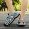 Neue Sommer-Damensandalen aus echtem Leder, Mode-Design, Damen-Sneakers, weiche Sohle, Outdoor-Damensandalen für den Strand, Große Größe 42