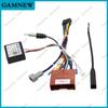 Car Radio Stereo Wiring Harness Cable With USB Adapter Android 16pin For Mazda 3 2006-2015, 5 6 8 CX-7
