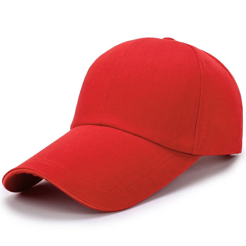 Unisex Extended Brim Baseball Cap - Sun Protection Outdoor Hat