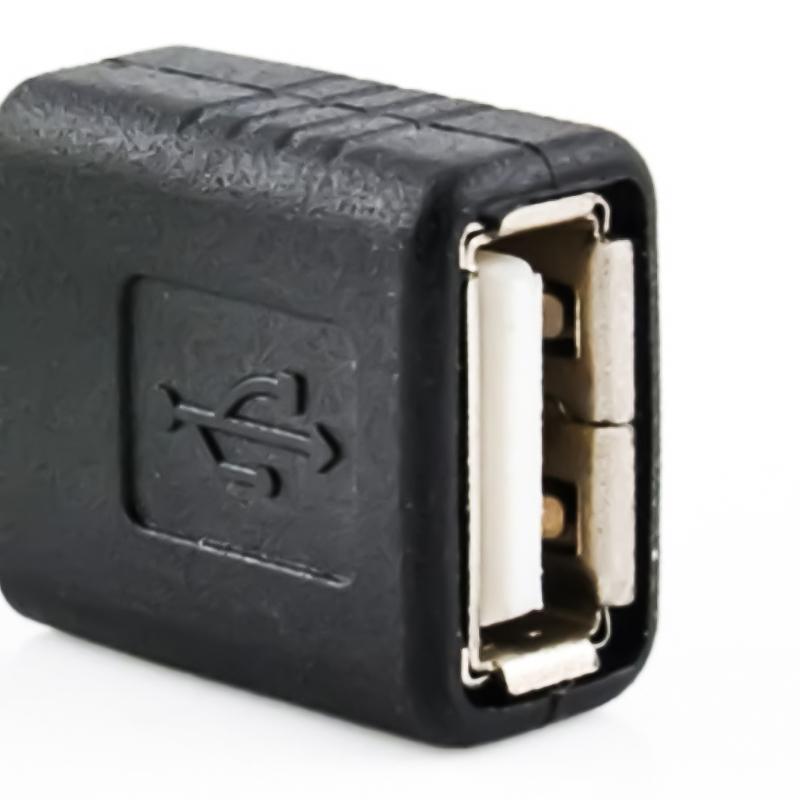 2Pack USB2.0 MicroUSB Male to Type A Female OTG Adapter Connectors Converters Coupler for Androids Devices and Tablets