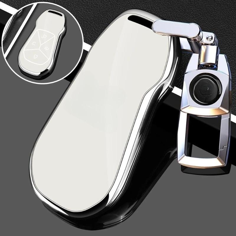 Θήκη Τσάντα Κλειδιού Αυτοκινήτου Για Xpeng Xiaopeng G6 G9 P7 G5 G3 Κλειδοθήκη Προστατευτικό Κάλυμμα Έξυπνο Κέλυφος Προστασίας Κλειδιού