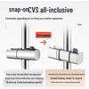 Universal Adjustable No-Drill Shower Head Holder and Slider Rod