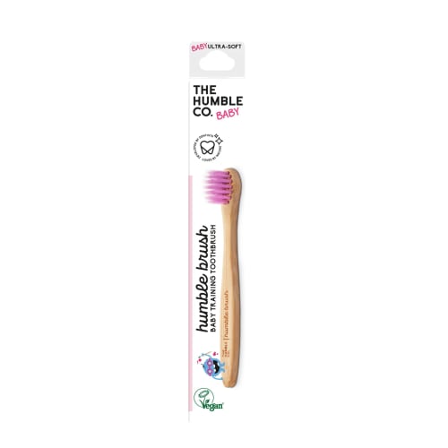 THE HUMBLE CO. Humble Brush Bamboo Baby Toothbrush (Purple)