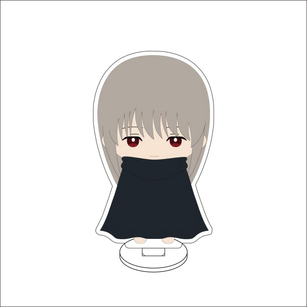 10CM Anime GINTAMA Figure Stand Model Sakata Gintoki/Shimura Shinpachi/Kagura/Sadaharu Cute Desk Decor Standing Sign Gifts