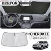 Car Nano-ulat Windshield Sunshade Front Window Sun Shade Visor Auto Interior Accessories For Jeep Cherokee KL 2014-