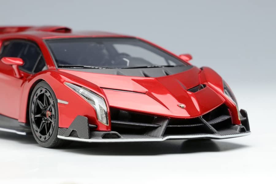 EIDOLON Scale Lamborghini Veneno 2013 Candy Red Finished Product 1/43