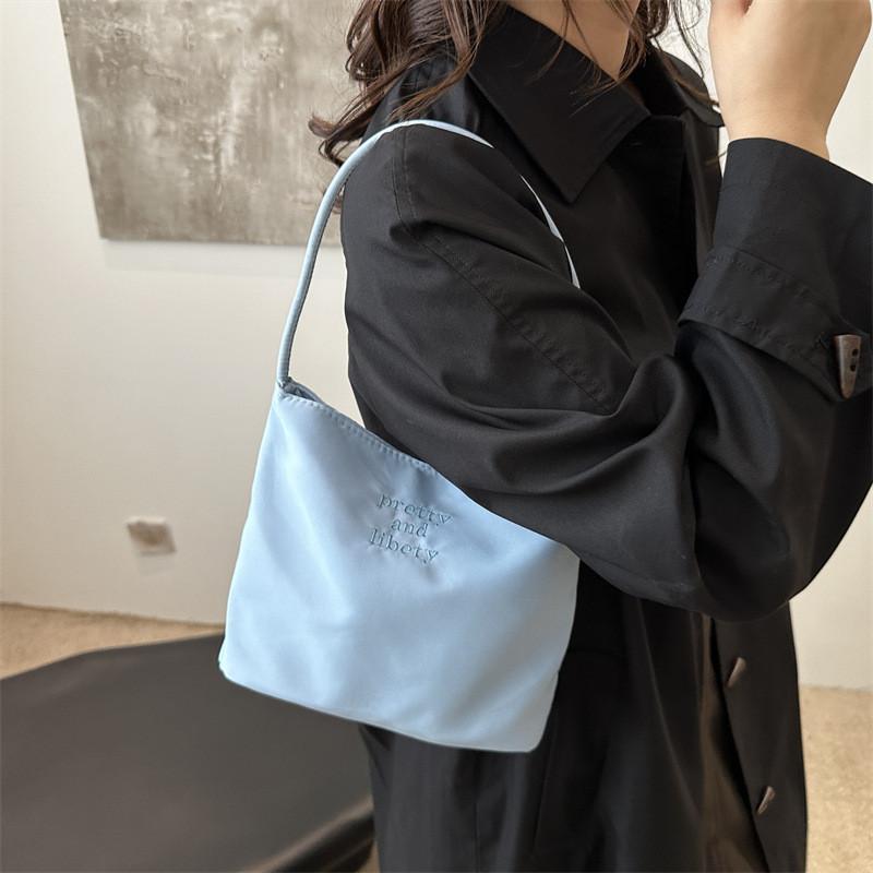 Trendy Canvas Bucket Bag For Women Stylish Casual Crossbody Handheld Purse In Various Colors