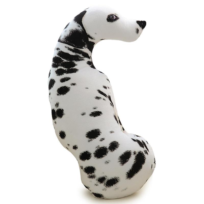 3d Simulated Dog Pillow Animal Doll Creative Doll Cute Sleeping Doll Husky Plush Toy