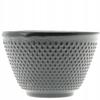 CAST IRON CUPS 6x CUPS CAST IRON TEA SET BLACK ENAMEL 100ML