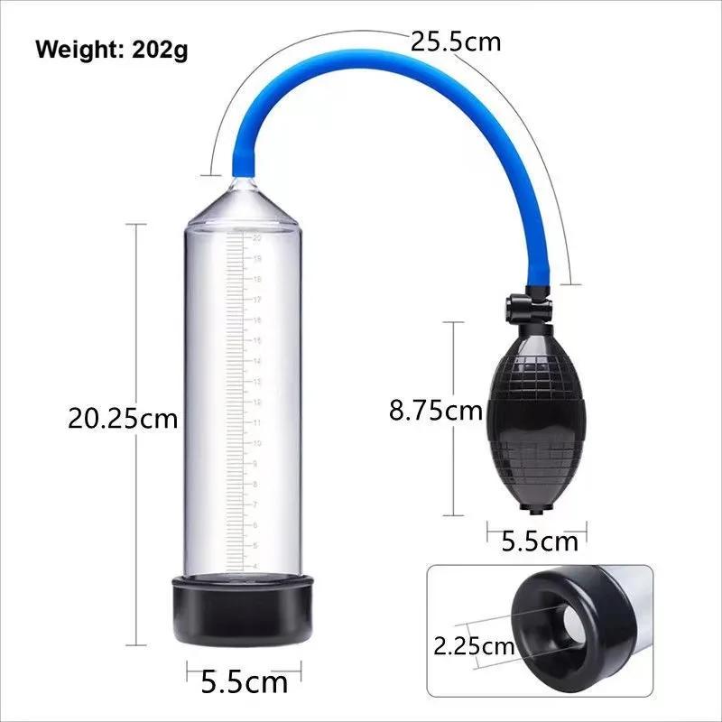 Penis Vacuum Pump Enlargement Extender Trainer Male Masturbators Adult Sex Toys Men Dick Enhancer Stretcher Bigger Exerciser