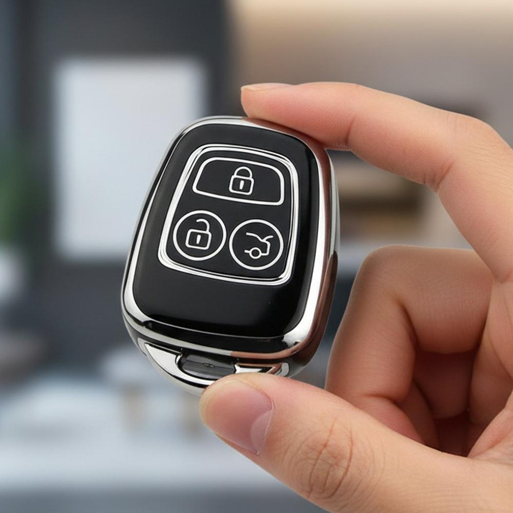 3buttons Auto Shell Fob Protector TPU Car Remote Key Case Cover for Citroen C1 C4 for Peugeot 106 107 206 207 306 307 406 407