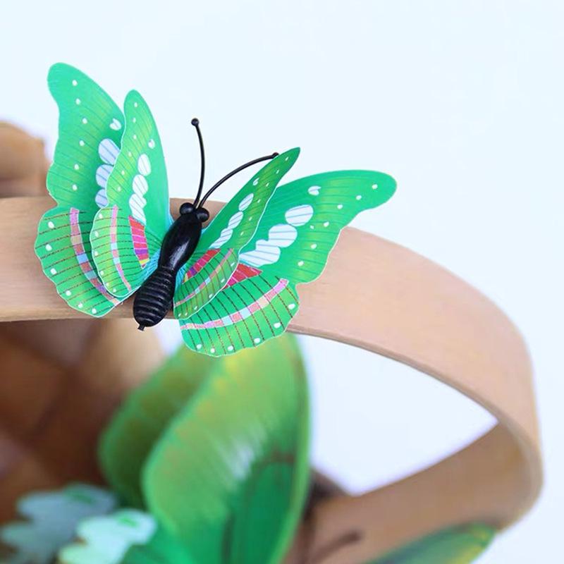 3D Multicolor Butterfly Wall Stickers for Creative Home Decor - Bedrooms & Living Rooms