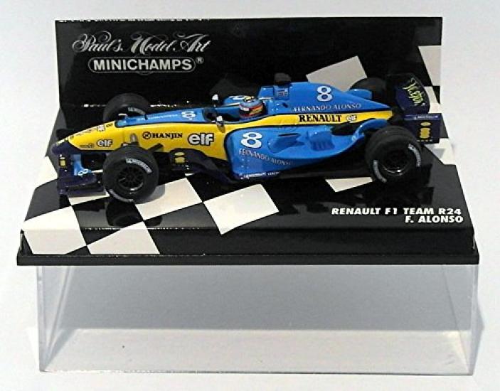 Minichamps Scale Diecast 400040008 Renault F1 Team R24 Alonso 1/43 - F.