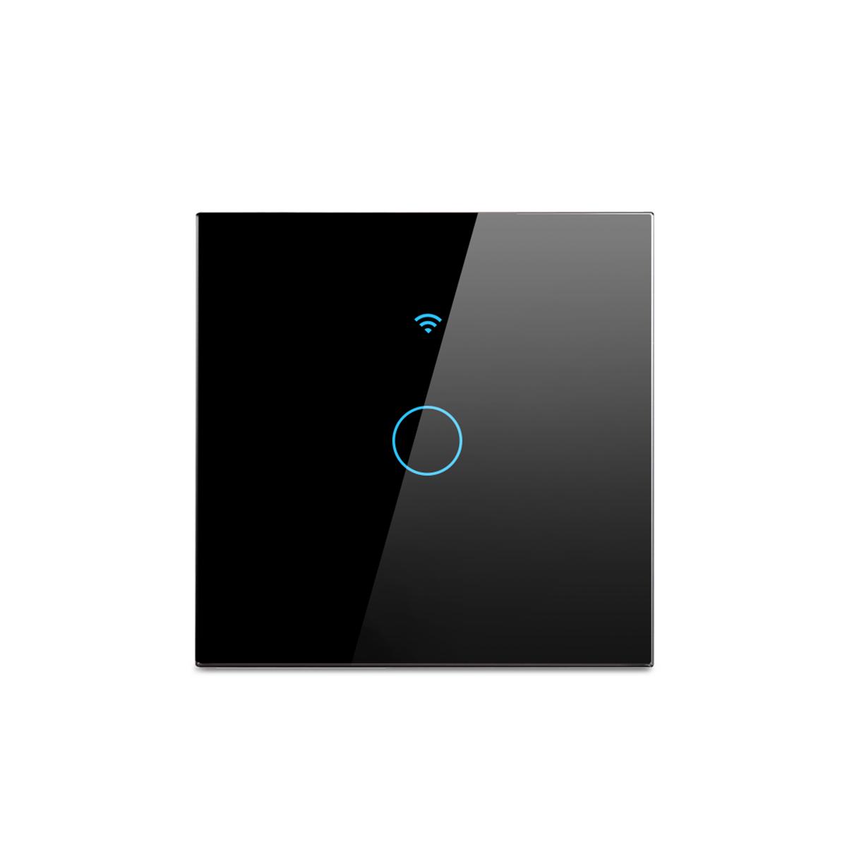 

1 2 3 Gang Apple Homekit App Smart WIFI Светодиодный выключатель Siri Voice Пульт дистанционного управления Беспроводной сенсорный переключатель Работает с Homekit