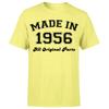 Made In 1956 All Original Parts TShirt 69th Birthday Unisexs Gift Ideas A