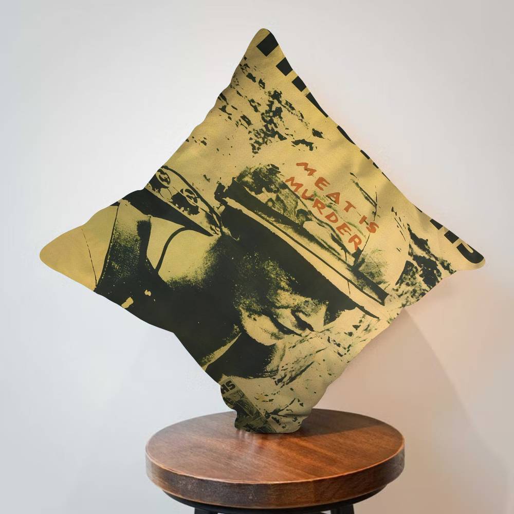 Classic Rock Band The Smiths Decorative Room Aesthetics Pillow Case Home Decor Bedroom Sofa Bed Couch Pillow Cover 45x45