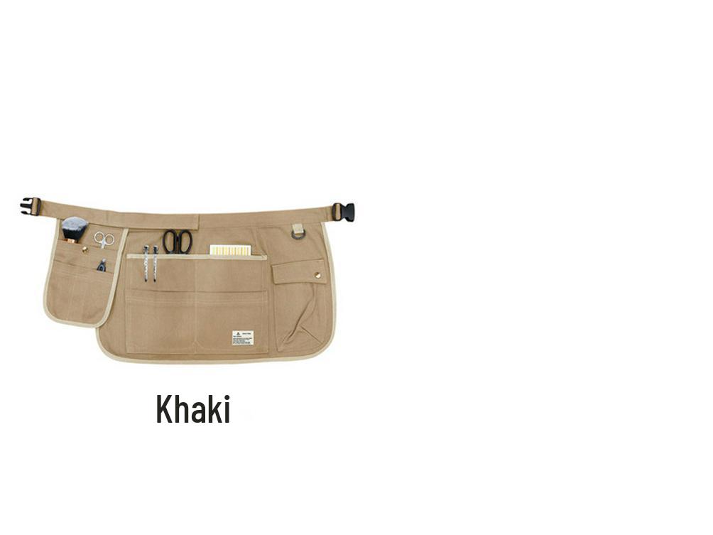 Canvas Multi-pocket Half-body Gardening Apron