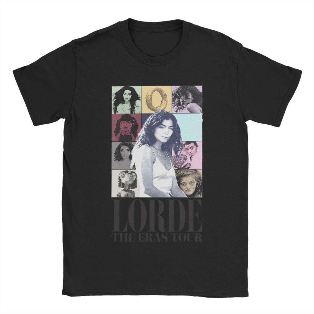 Singer Lorde SouthPark TShirt Unisex Unique Pure Cotton Tees Round Neck Short Sleeve T Shirts Graphic Clothes