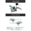 Right and Left 7/8" 22mm Motorcycle Front Brake Clutch Master Cylinder Hydraulic Pump with lever For Yamaha Suzuki Honda