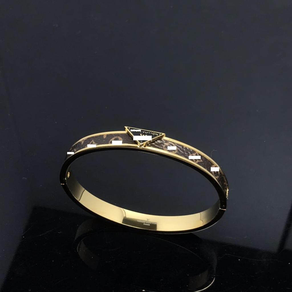 Europäisches & Amerikanisches Vintage Lederarmband mit Farbverlauf und Schloss-Design